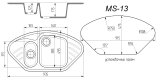 Мойка каменная MS-13