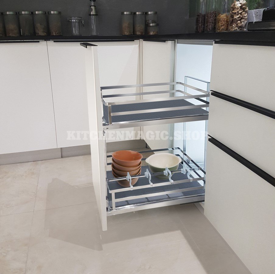 Выдвижная корзина для кухни QUADRA 300